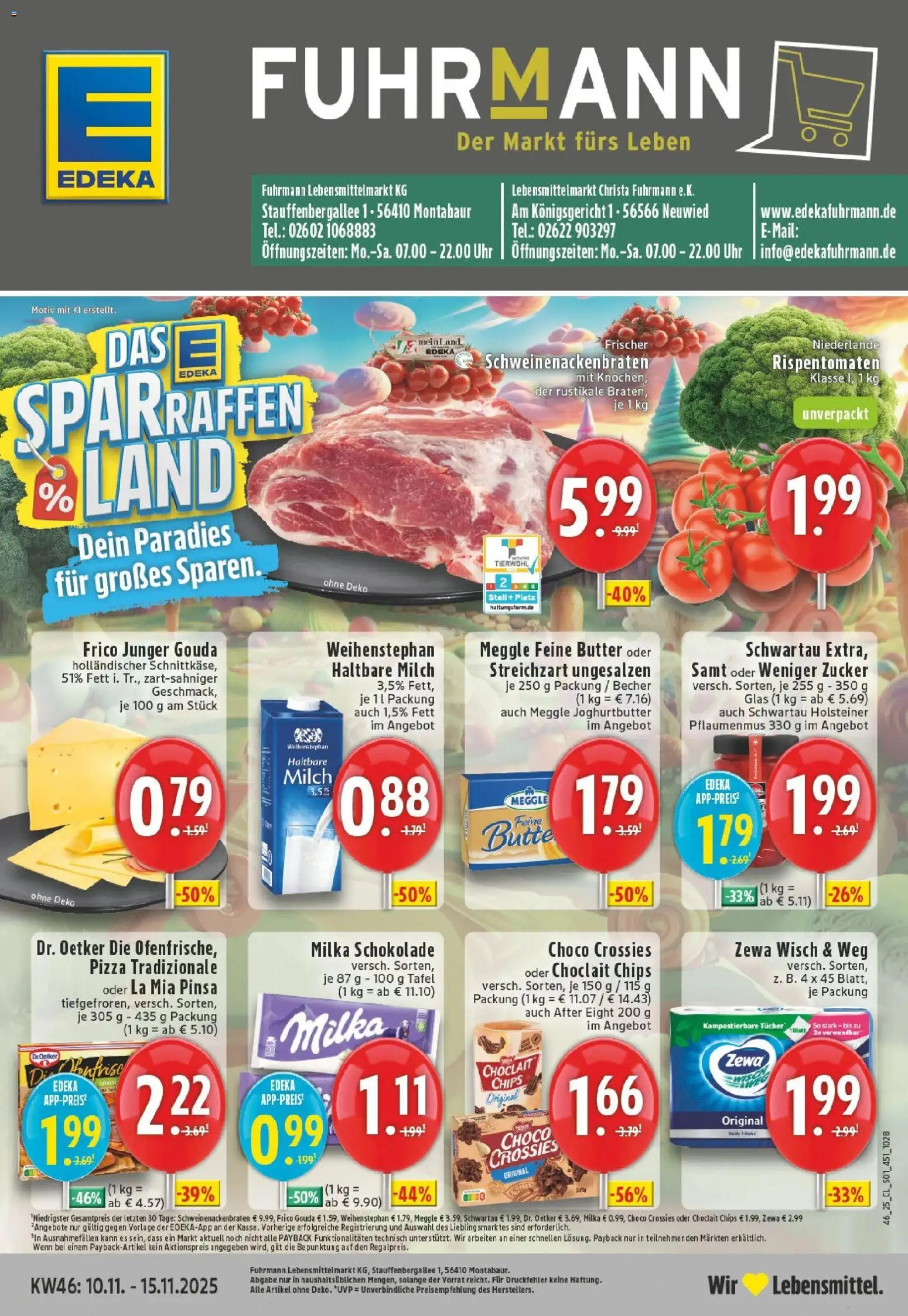 Vorschau von dem Prospekt des Geschäftes Edeka, gültig ab dem 10.11.2025