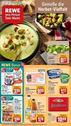 Vorschau von dem Prospekt des Geschäftes Rewe, gültig ab dem 19.10.2025