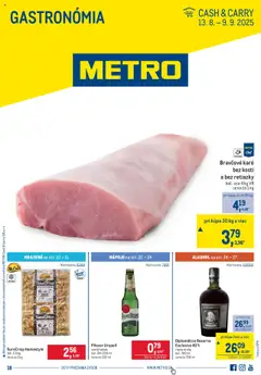 Náhľad Metro letáku platného od 13.08.2025