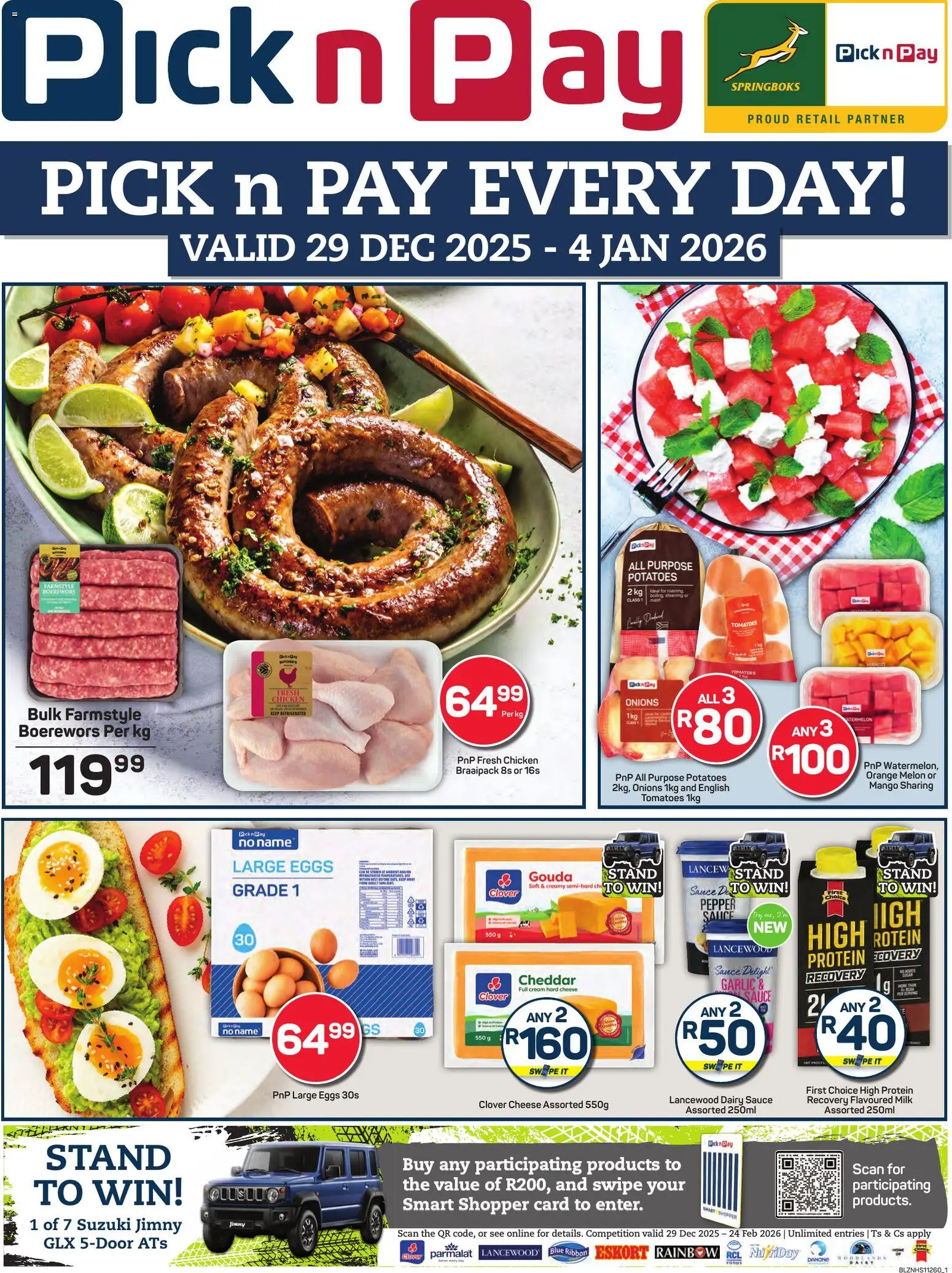 Preview of Pick n Pay flyer valid from 29/12/2025
