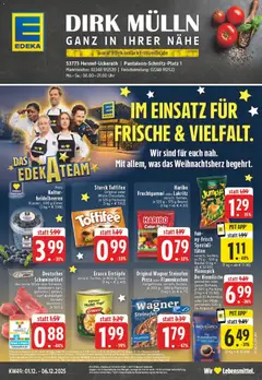 Vorschau von dem Prospekt des Geschäftes Edeka, gültig ab dem 01.12.2025