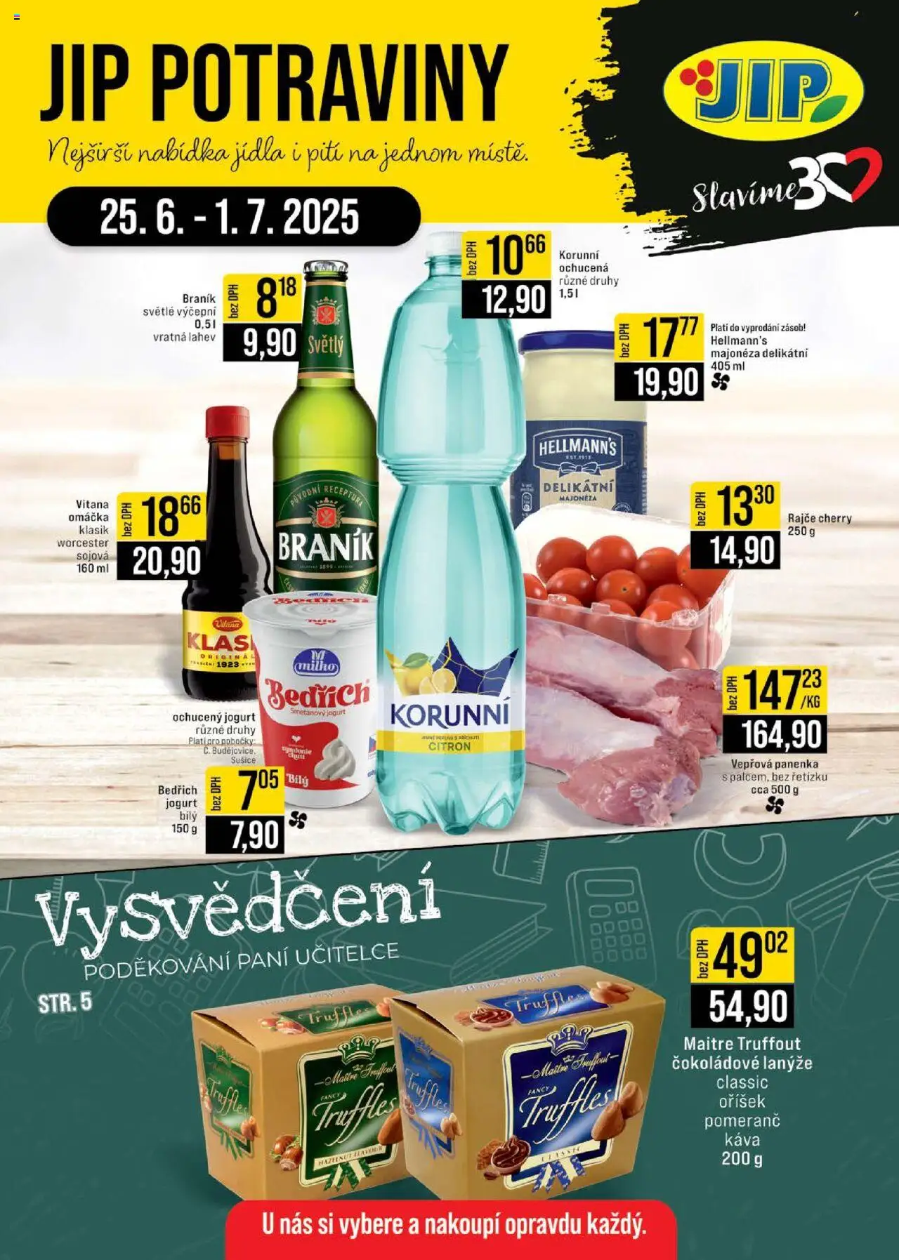  Jip Leták - Ostatní prodejny (25.06.2025 - 01.07.2025)