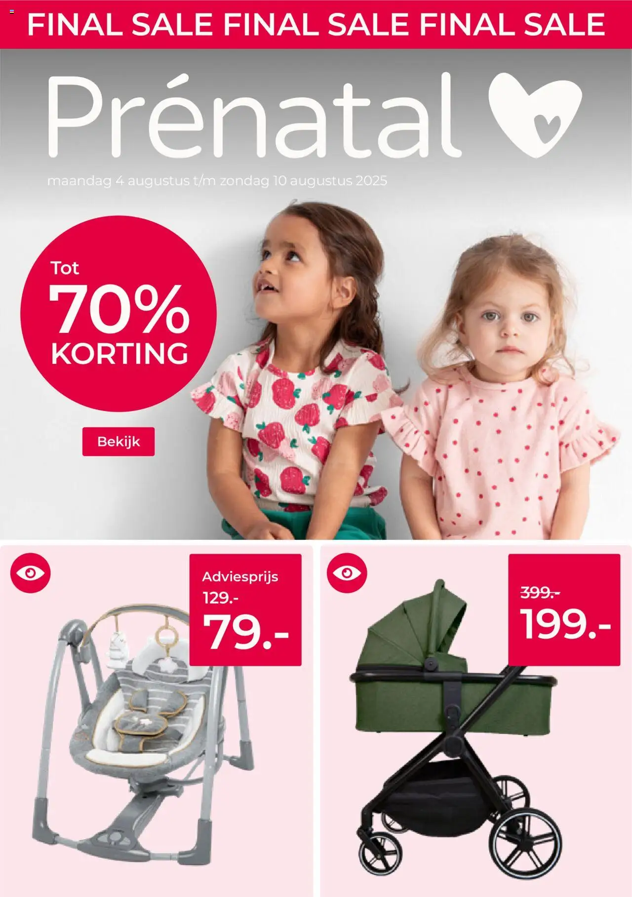 Prénatal shop Black Friday kennisgeving geldig vanaf 04-08-2025 - Paginanummer 1