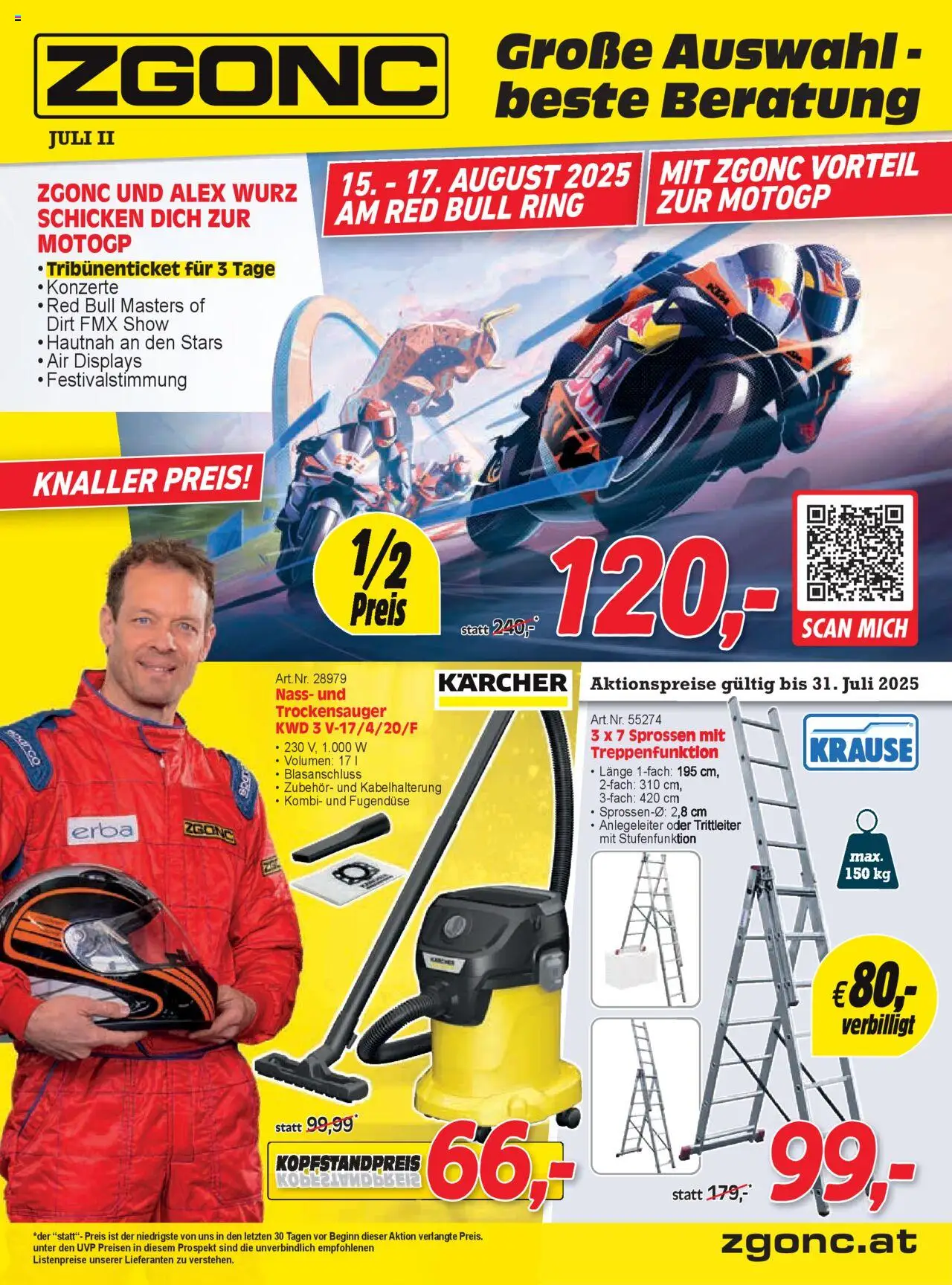  Zgonc Flugblatt Juli II 2025 ab (15.08.2025 - 31.08.2025) - Seite 1