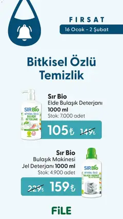 File Market İndirim 16.01.2026 - Broşürünün önizlemesi