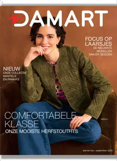 Prévisualisation de Folder du magasin Damart formulaire valide 15/09/2025