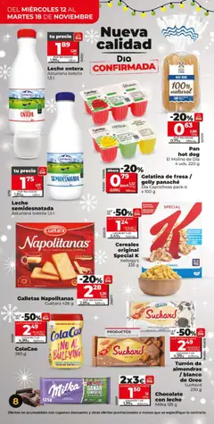 Vista previa del folleto de la tienda Dia válido desde el 12/11/2025 | Página: 8