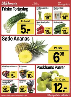 Eksempel på tilbudsavis Abc Lavpris - Tarm fra butik Abc Lavpris gyldig fra 15/04/2026
