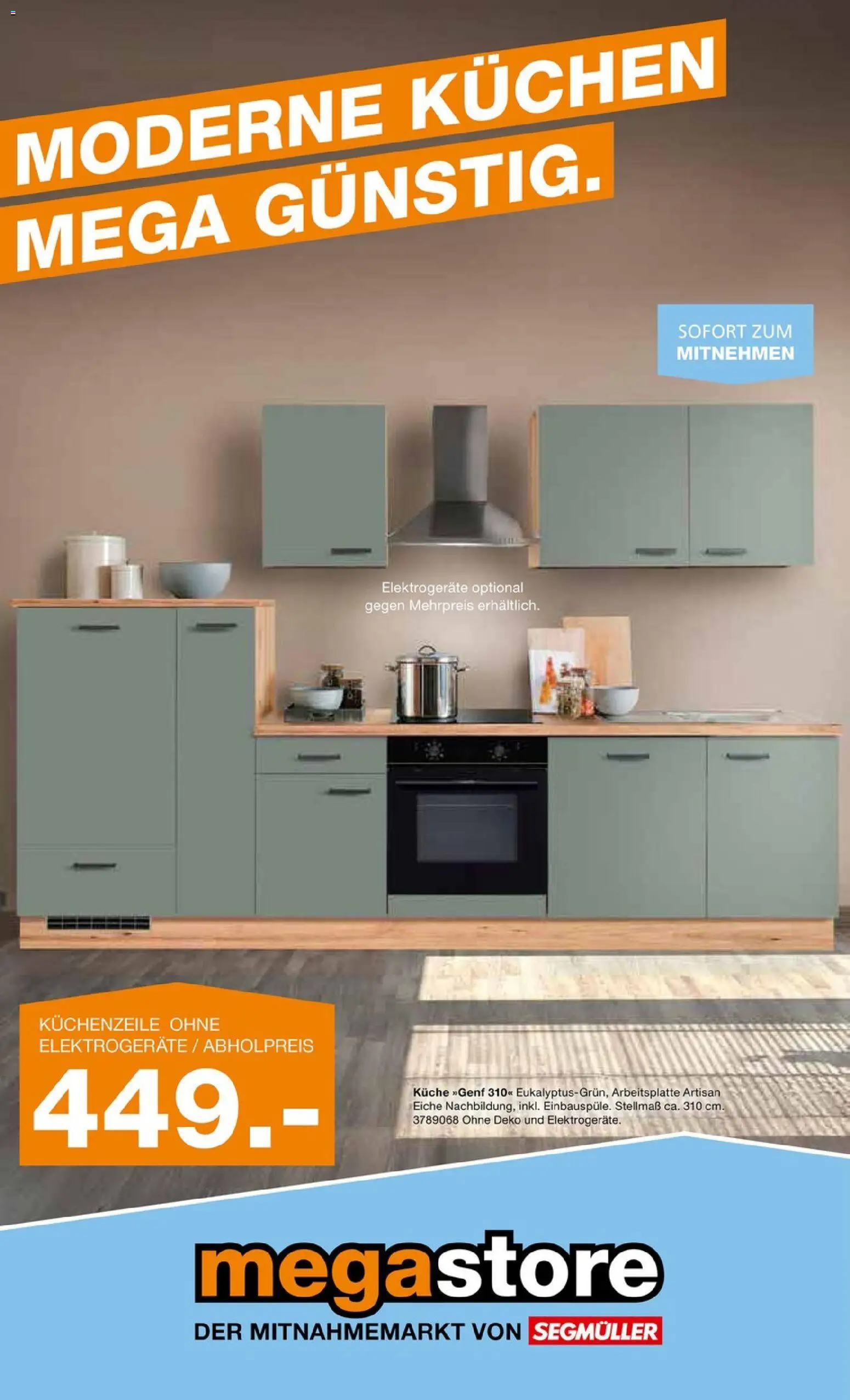 Vorschau von dem Prospekt des Geschäftes Segmüller, gültig ab dem 03.11.2020