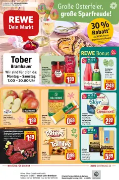 Vorschau von dem Prospekt des Geschäftes Rewe, gültig ab dem 30.03.2026