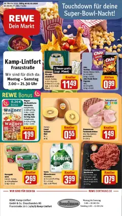 Vorschau von dem Prospekt des Geschäftes Rewe, gültig ab dem 02.02.2026