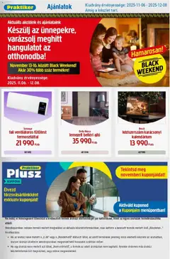 Praktiker - Akciós újság Praktiker megtekintése, amely érvényes 2025.11.06.-től