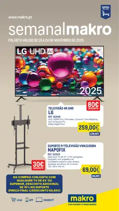 Pré-visualização do folheto da loja Makro válida a partir de 18/11/2025