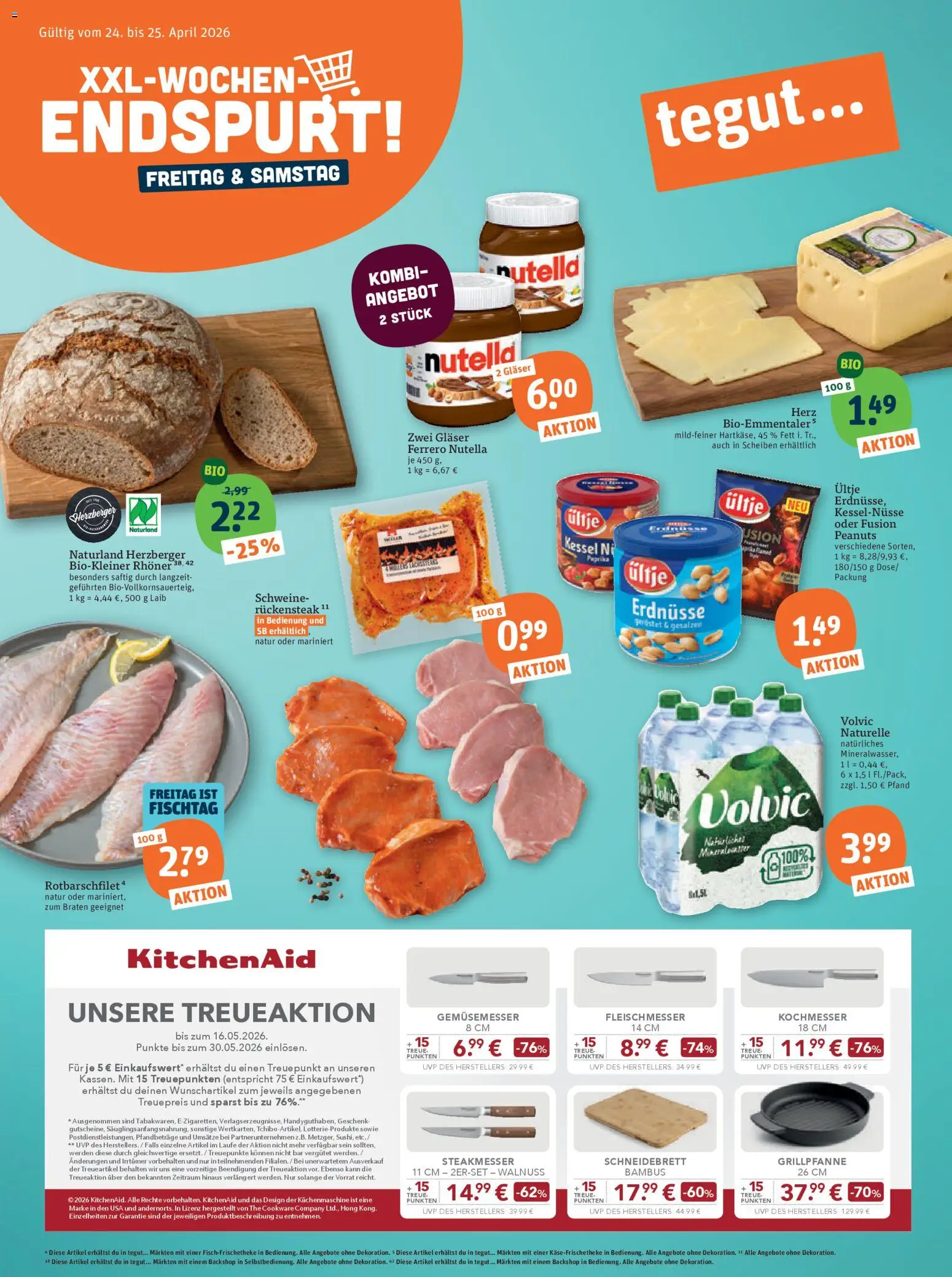Vorschau von dem Prospekt des Geschäftes Tegut, gültig ab dem 20.04.2026