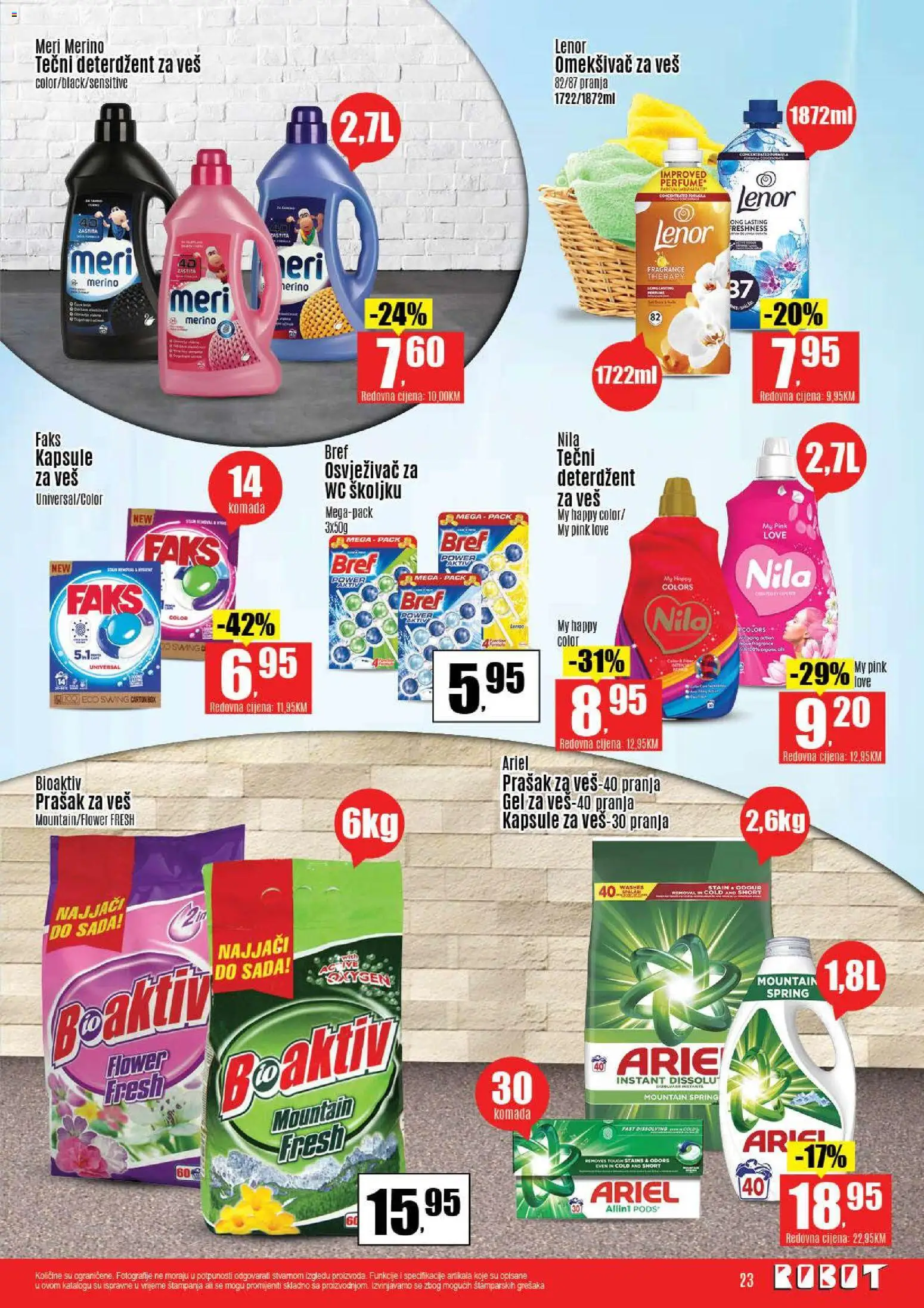 Pregled letka Katalog trgovine Robot vrijedi od 2026.01.07