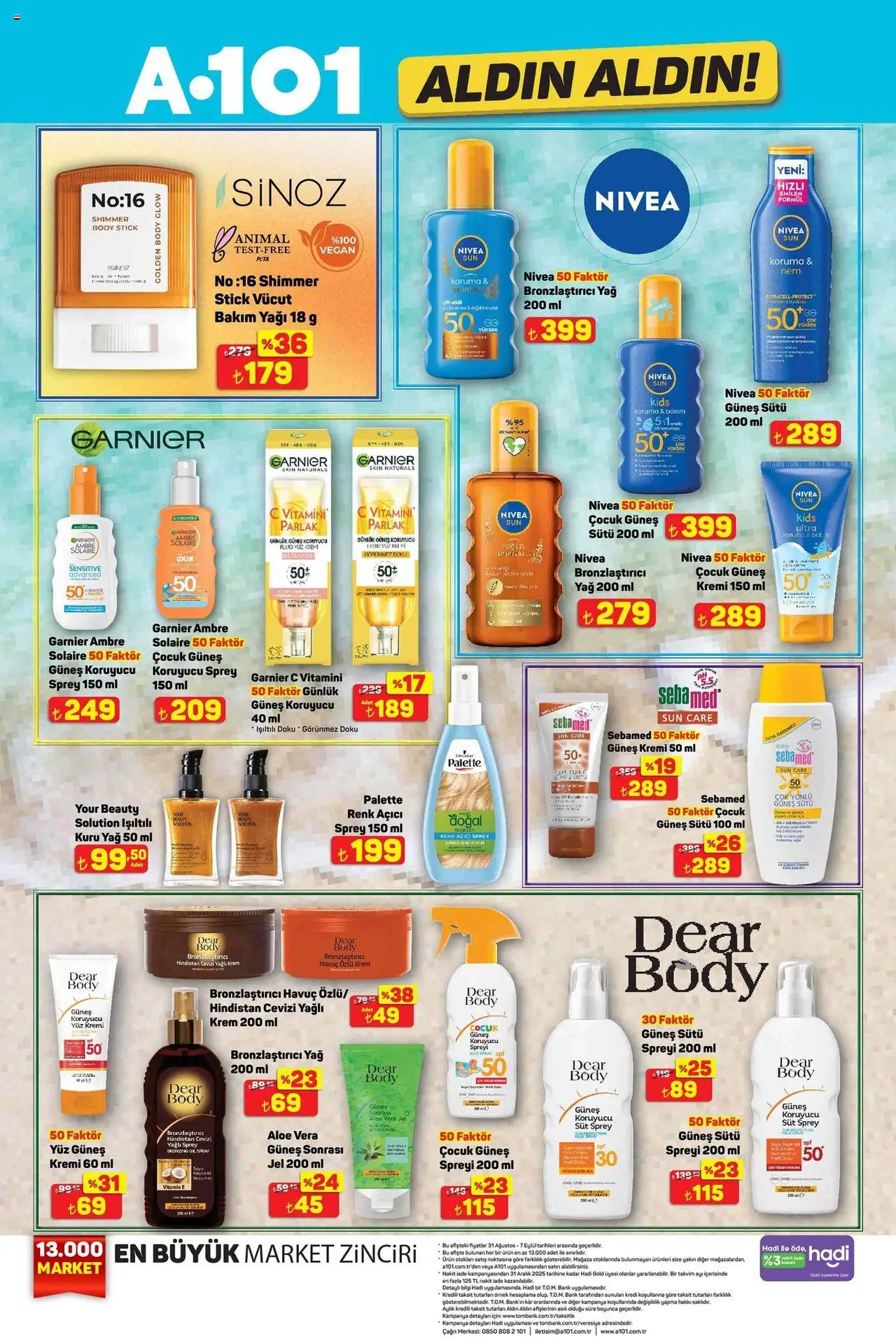A101 Katalog Aldın Aldın (04 Eylül 2025) - Broşür bu hafta - Sayfa numarası 1