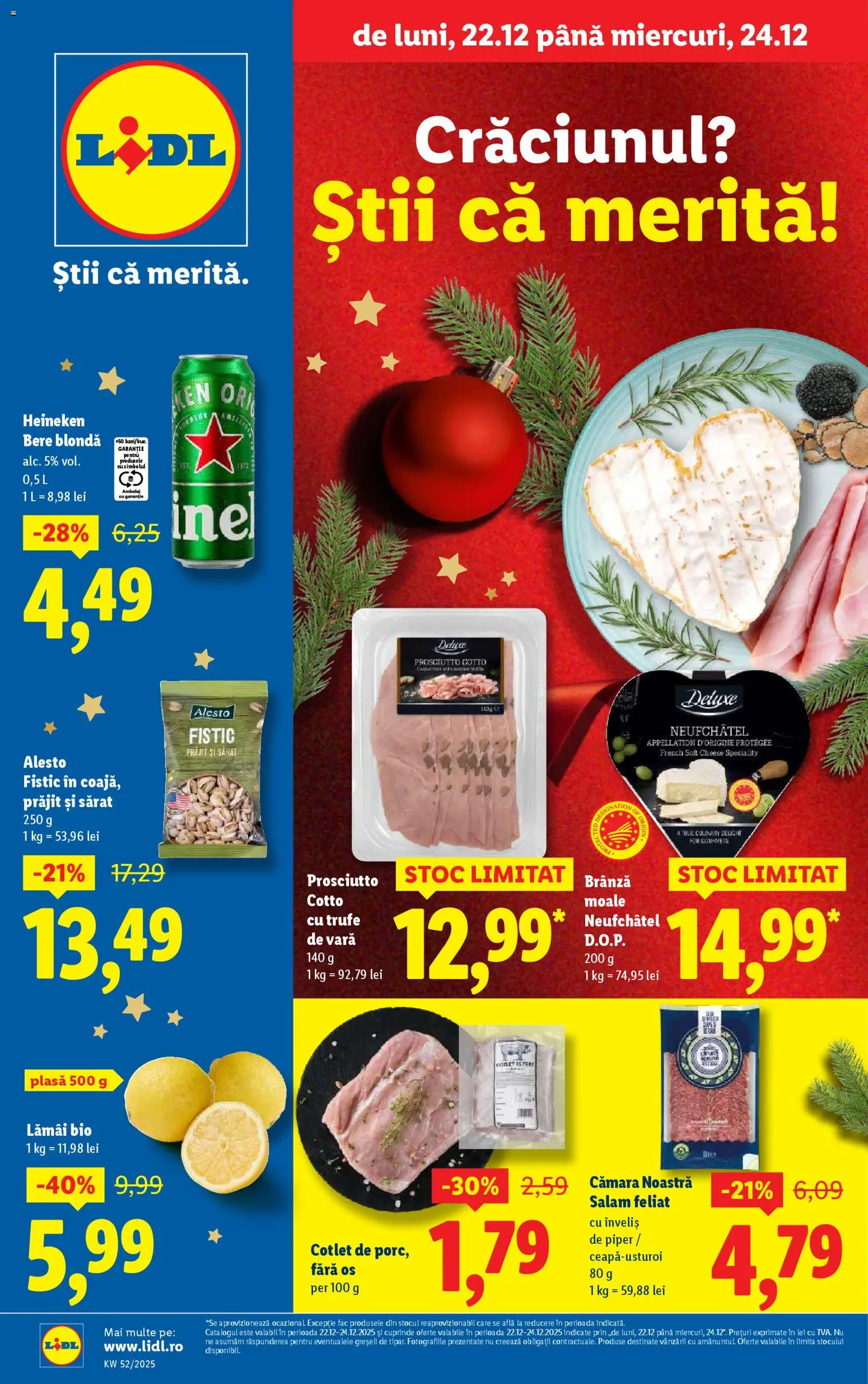 Previzualizarea de cataloage: Lidl Catalog nou valabil de la 22.12.2025