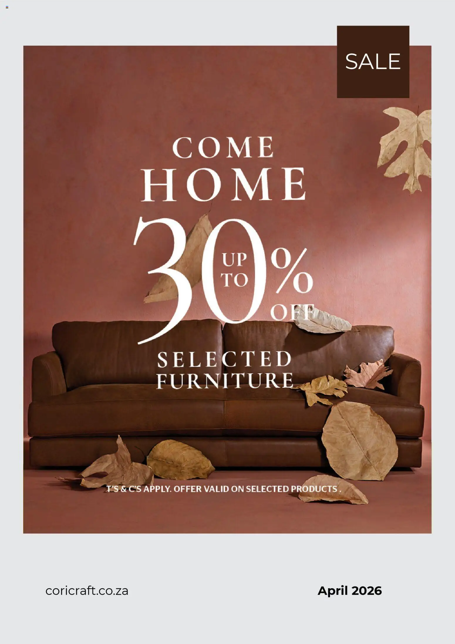 Preview of Coricraft flyer valid from 01/04/2026