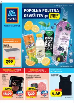 Pregled letka Katalog trgovine Hofer SI vrijedi od 11.07.2025