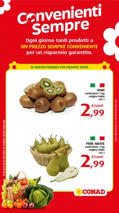 Anteprima dell'opuscolo Volantino Convenienti Sempre dal negozio Conad valido da 15/12/2025