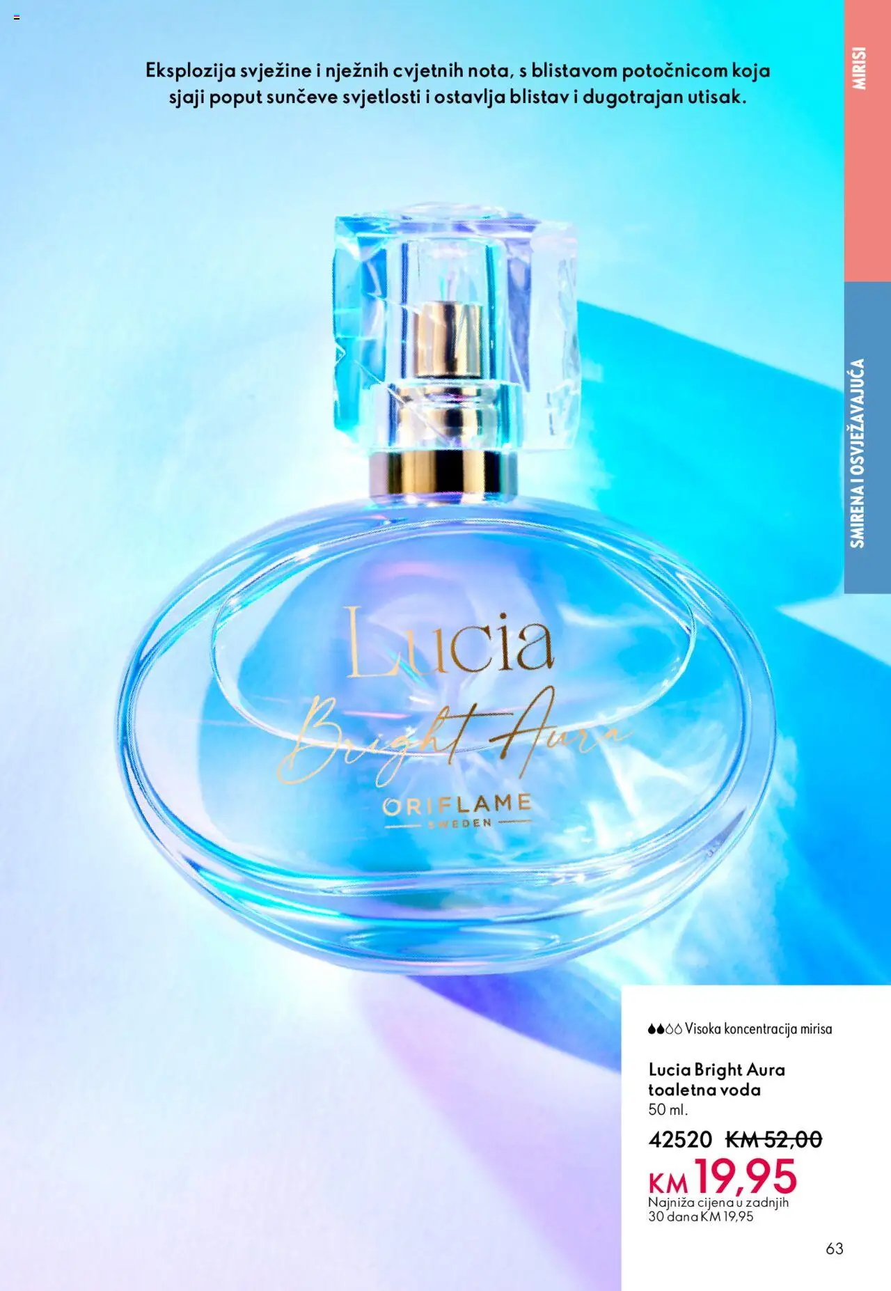 Pregled letka Katalog trgovine Oriflame vrijedi od 2025.10.08