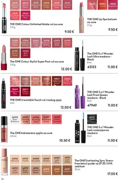 Pregled letka Katalog mesiac (číslo)/rok trgovine Oriflame vrijedi od 19.11.2025 | Stranica: 74