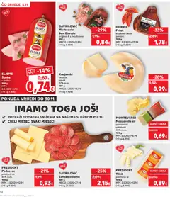 Pregled letka Katalog trgovine Kaufland vrijedi od 05.11.2025 | Stranica: 14