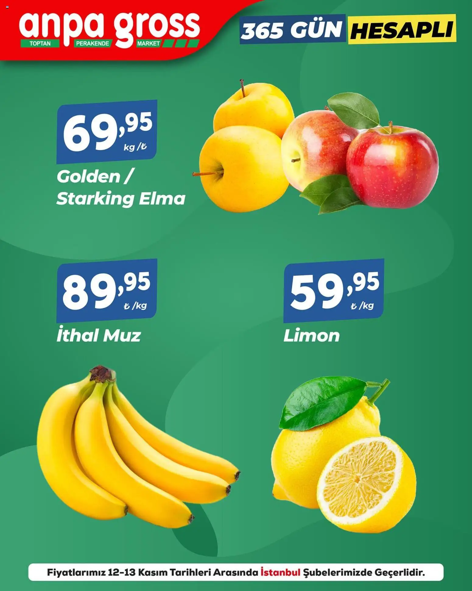 Anpa Gross Manav 12.11.2025 - Broşürünün önizlemesi