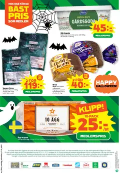 Förhandsgranska reklamblad Aktuella reklamblad Stora Coop från butik Stora Coop gäller från 27/10/2025 | Sida : 16