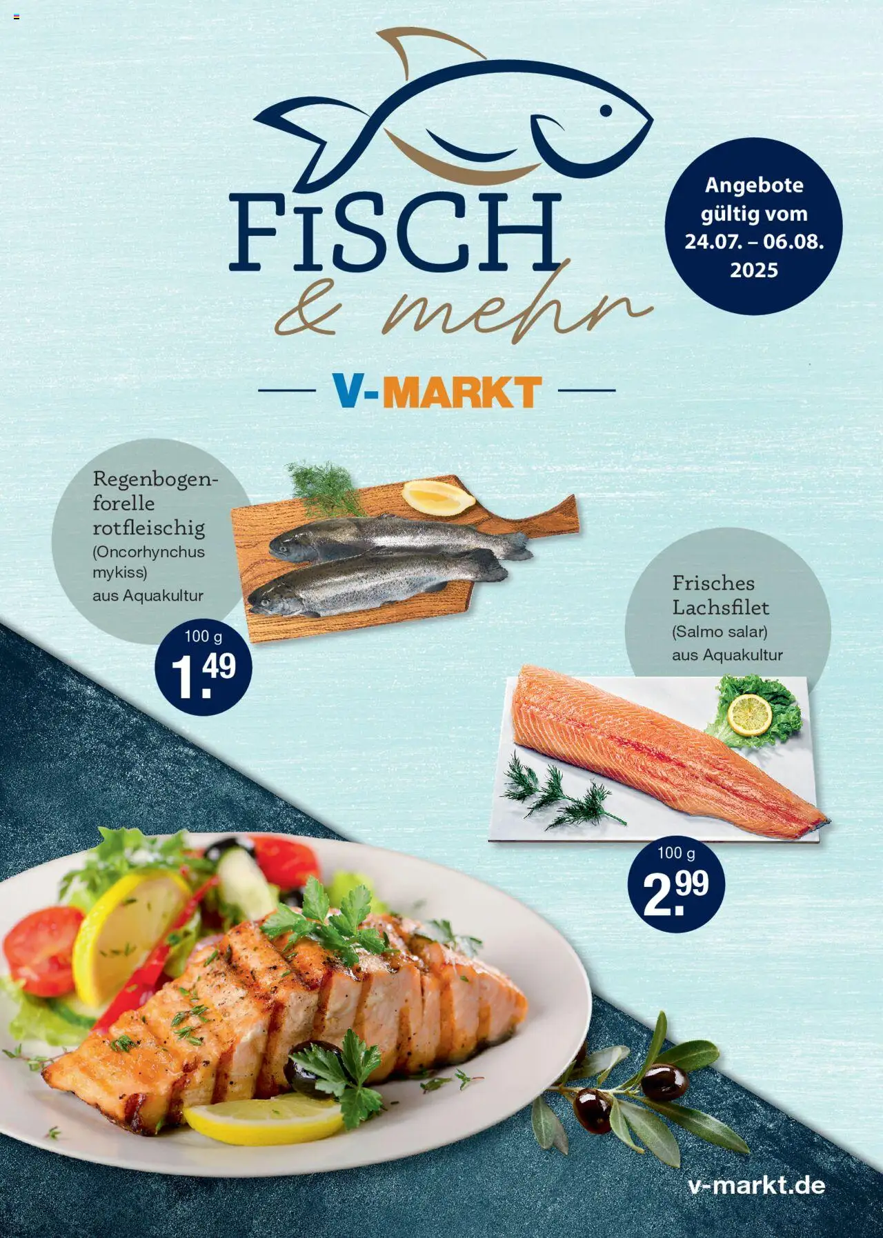 V-Markt Angebote (vom 24.07.2025) - M&#252;nchen - Fisch
