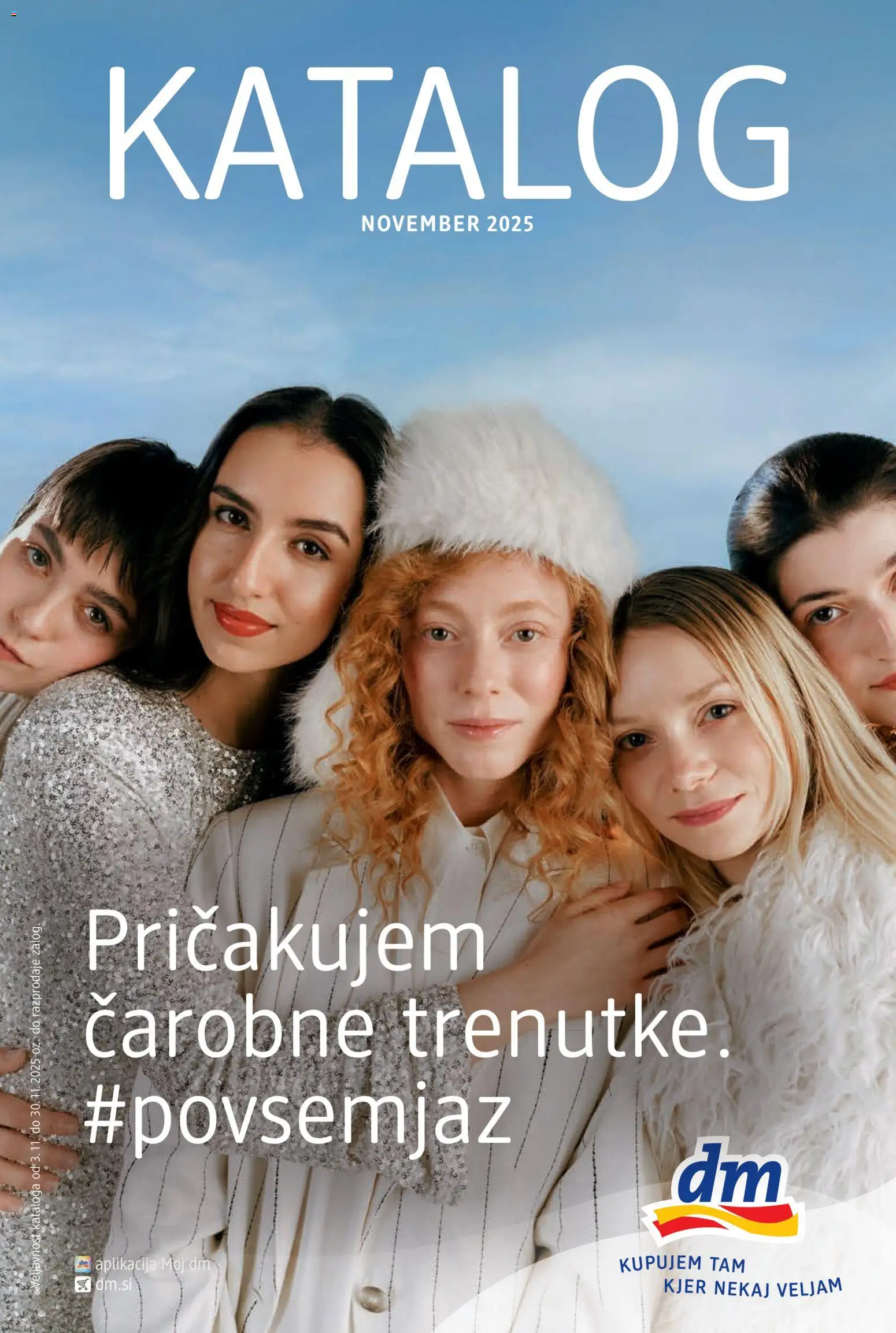 Predogled kataloga iz trgovine DM Drogerie Markt veljaven od 03.11.2025