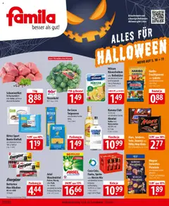 Vorschau von dem Prospekt des Geschäftes Famila, gültig ab dem 27.10.2025
