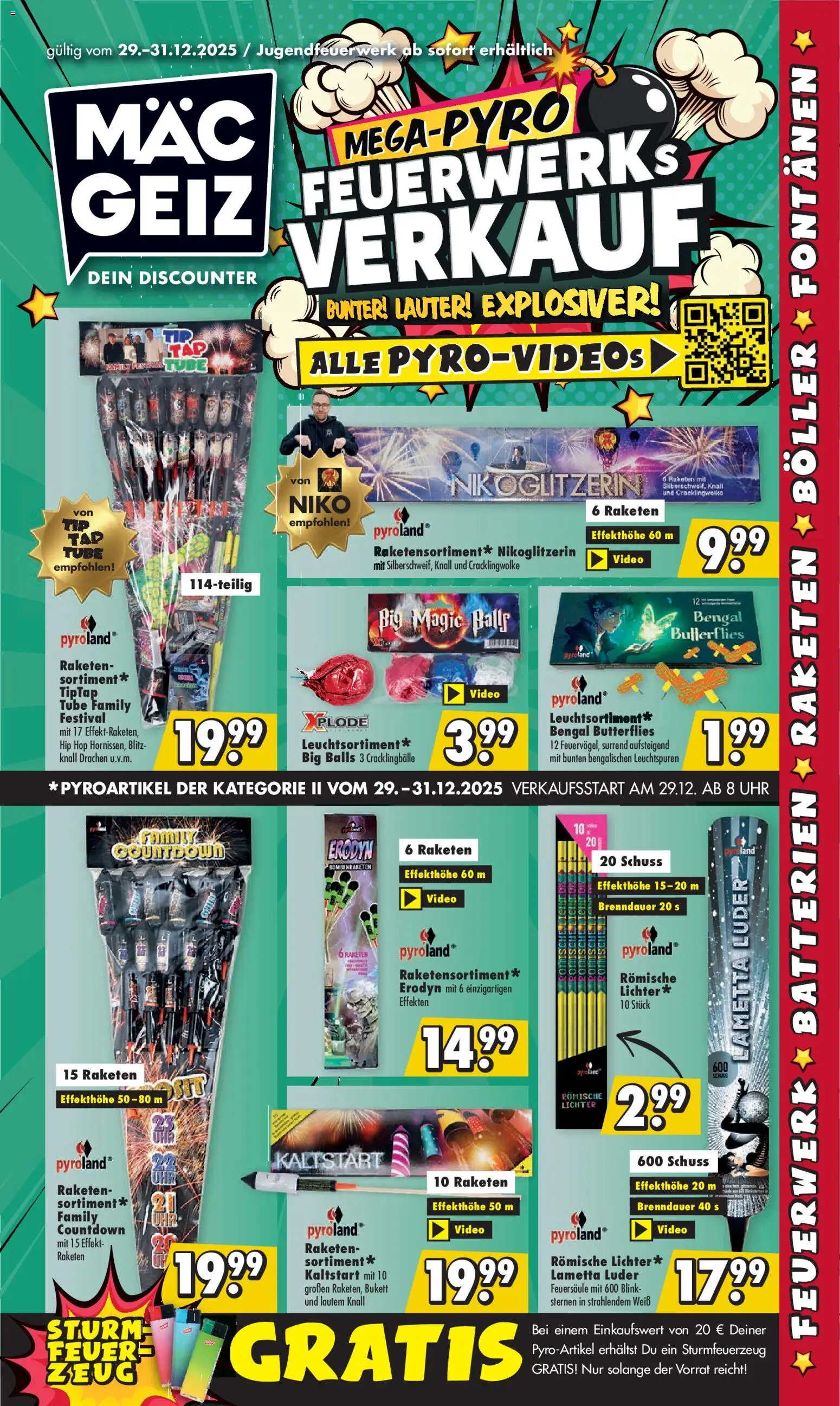 Vorschau von dem Prospekt des Geschäftes Mäc Geiz, gültig ab dem 29.12.2025 - Uhr, Video, Batterien