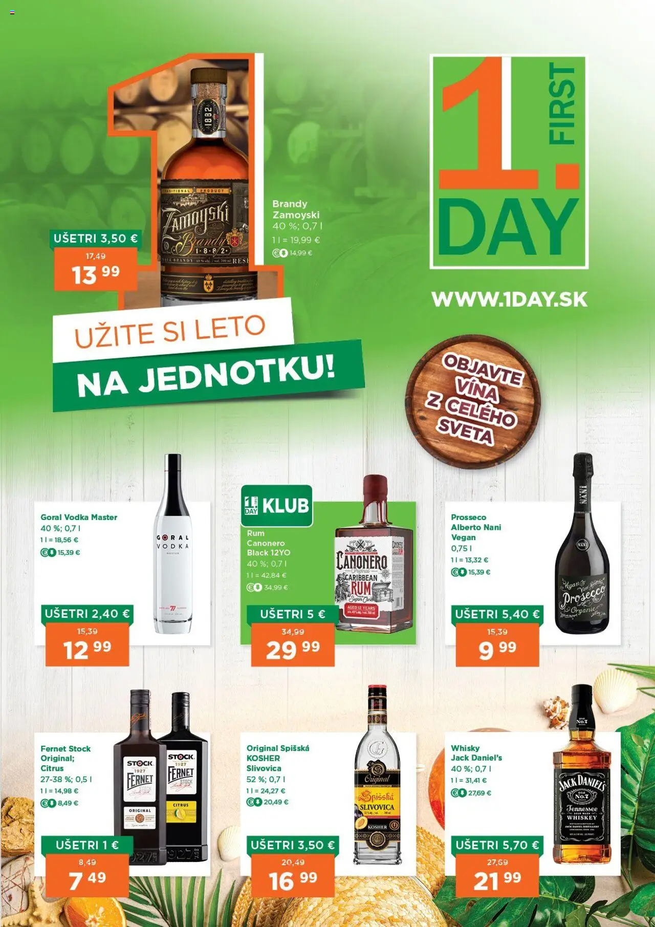 1day Leták (11.09. - 24.09.2025) - Akčná ponuka