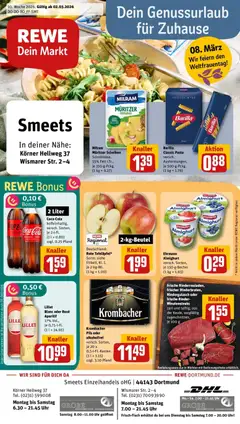 Vorschau von dem Prospekt des Geschäftes Rewe, gültig ab dem 02.03.2026