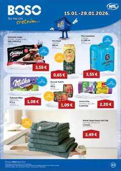Pregled letka Katalog trgovine Boso vrijedi od 15.01.2026