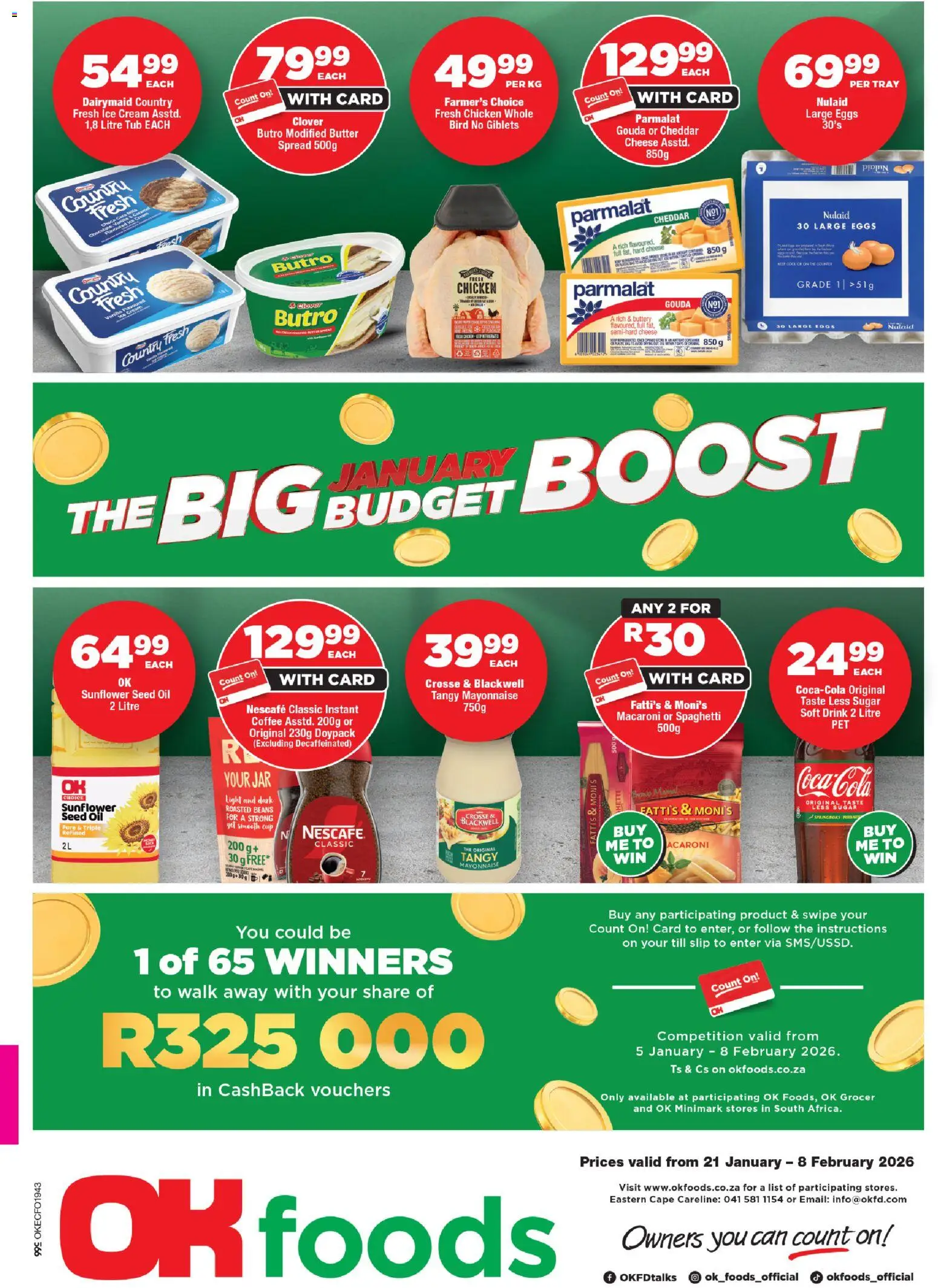 Preview of OK Foods flyer valid from 21/01/2026