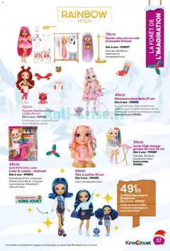 Prévisualisation de Catalogue du magasin King Jouet formulaire valide 25/11/2025 | Page: 57