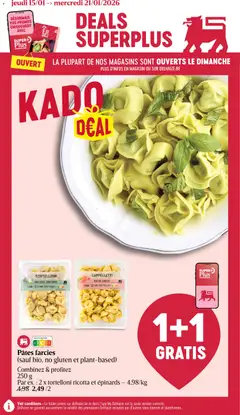 Prévisualisation de Folder de la semaine 3 du magasin Delhaize formulaire valide 15/01/2026