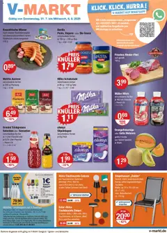 Vorschau von dem Prospekt des Geschäftes V-Markt, gültig ab dem 31.07.2025