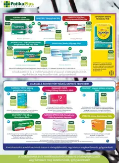 PatikaPlus - Akciós újság PatikaPlus megtekintése, amely érvényes 2025.11.01.-től | Oldal: 4