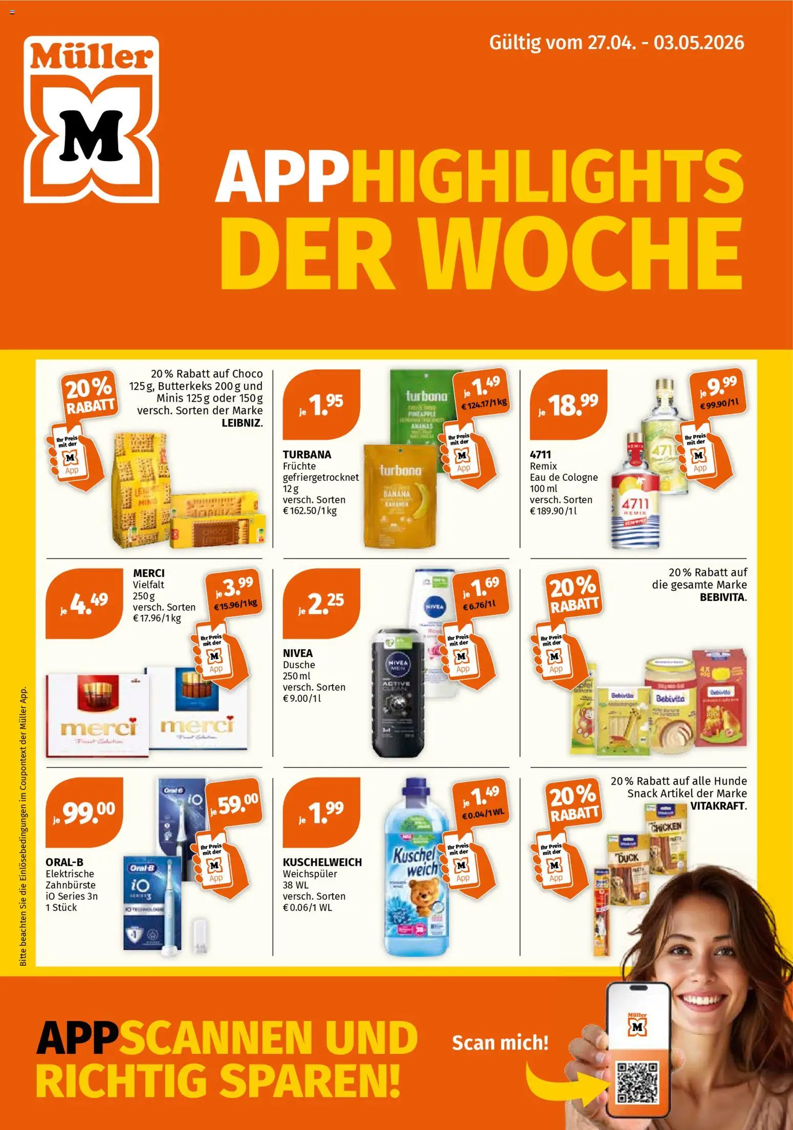 Vorschau der Angebote: Müller Müller Flugblatt gültig ab 27.04.2026