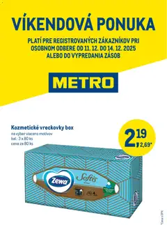 Náhľad Metro letáku platného od 11.12.2025