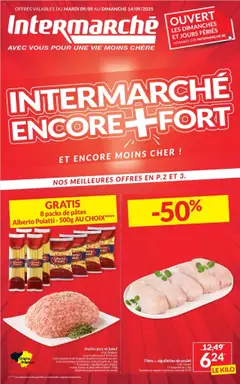 Prévisualisation de Folder de la semaine 37 du magasin Intermarché formulaire valide 09/09/2025