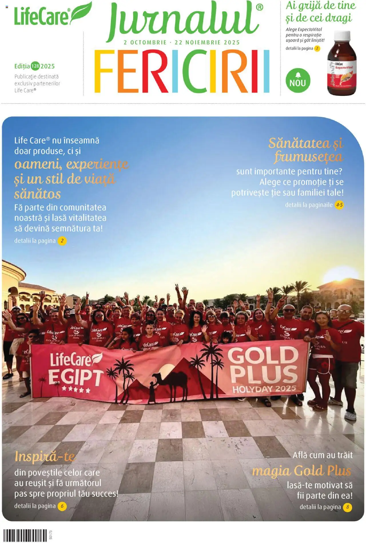 Life Care Catalog - Jurnalul Fericirii Octombrie/Noiembrie de la 02.10.2025 - Pagină 1