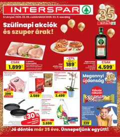 Interspar - Interspar akciós újság megtekintése, amely érvényes 2026.03.05.-től