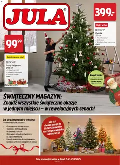 Pogląd gazetki "Świąteczny magazyn" ze sklepu Jula ważnej od 15.12.2025