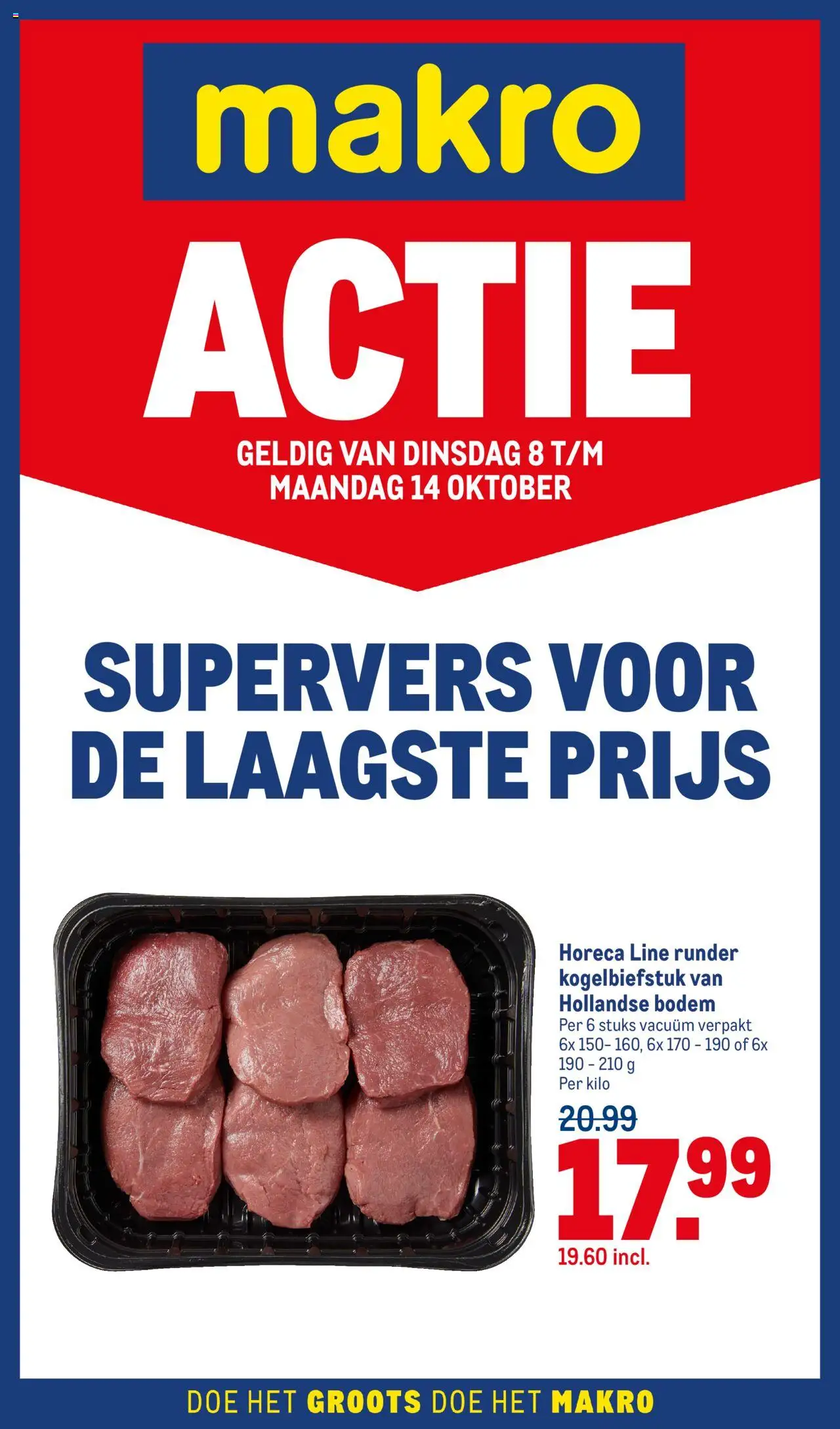 Makro shop Korting op kelderrestanten geldig vanaf 09-10-2024 - Paginanummer 1