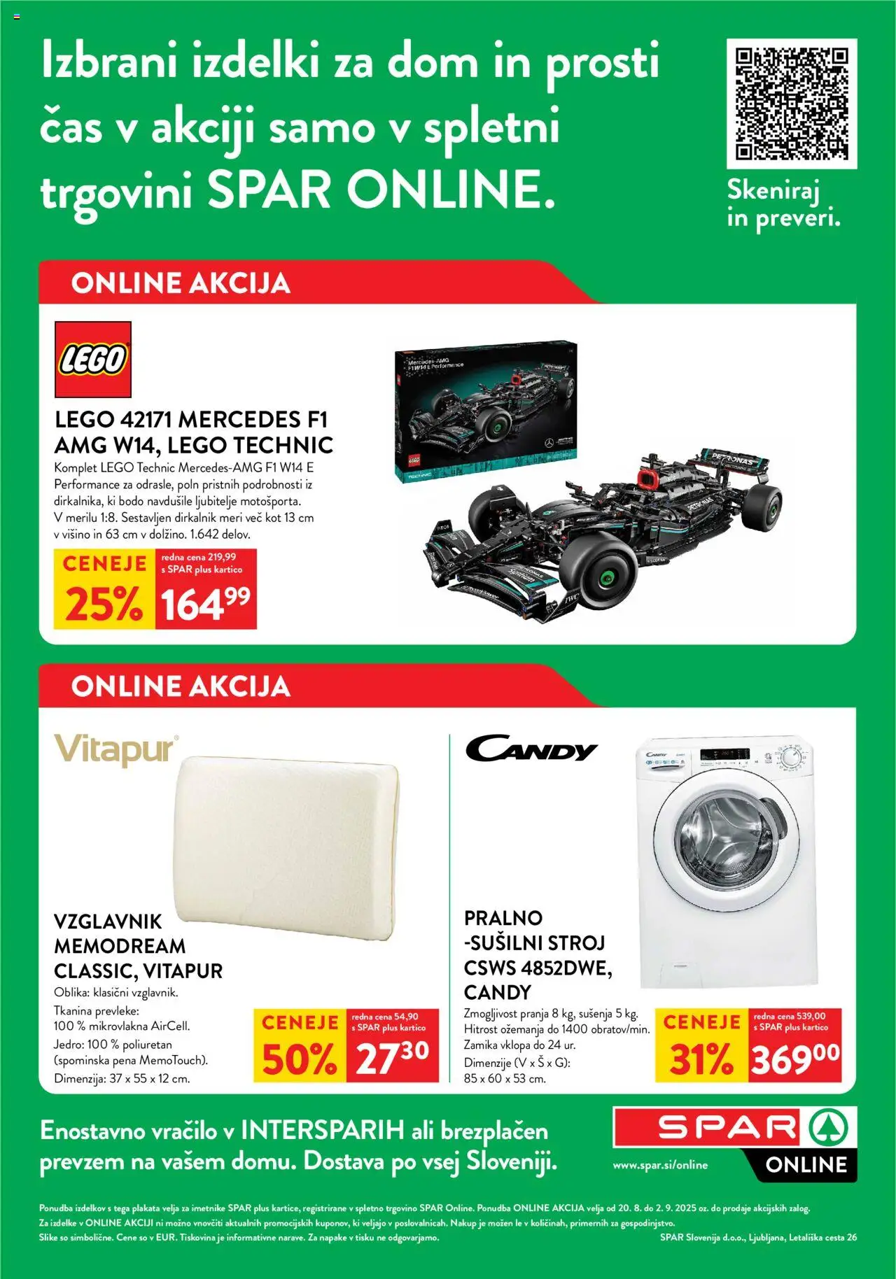 Spar Katalog online 34/25 od 20.08.2025 > Aktualna ponudba - stran 1