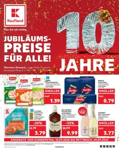 Vorschau von dem Prospekt des Geschäftes Kaufland, gültig ab dem 18.09.2025